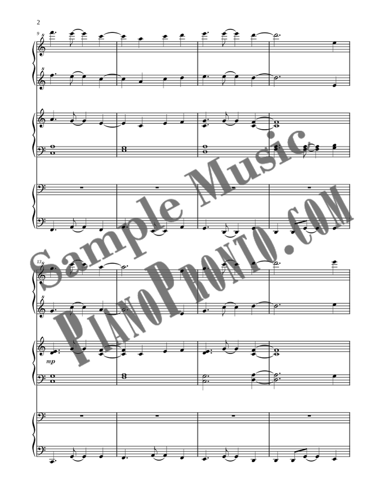 Trio in Rio (Easy Trio) By Jennifer Eklund - F.M. Sheet Music - Pop ...