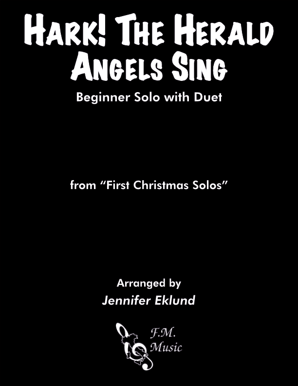 Hark! the Herald Angels Sing (Beginner Solo with Duet)