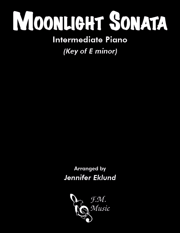 Moonlight Sonata (Intermediate Piano) By - F.M. Sheet Music - Pop ...