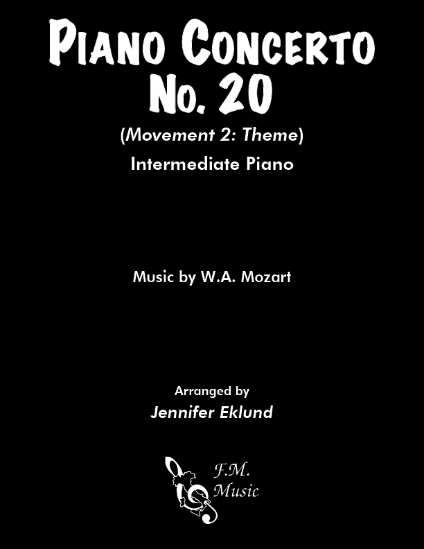 Piano Concerto No. 20 Theme (Intermediate Piano)