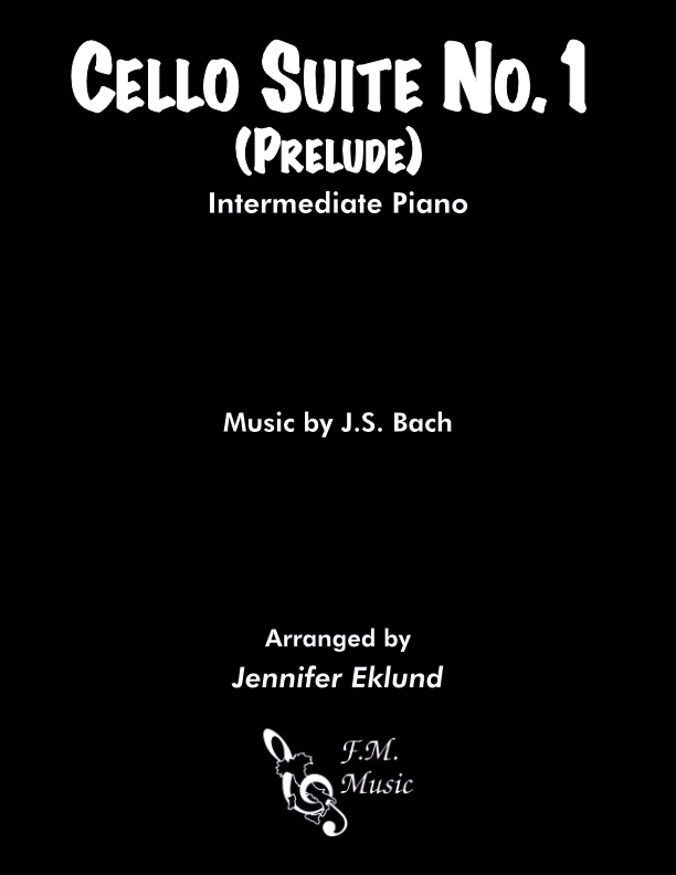 Cello Suite No. 1 (Prelude) (Intermediate Piano)