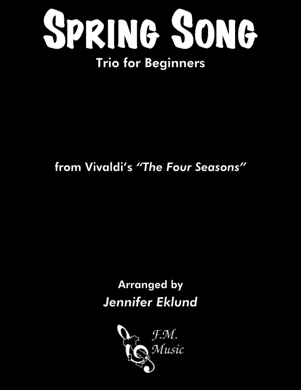 Spring Song (from The Four Seasons) (Trio for Beginners) By - F.M ...