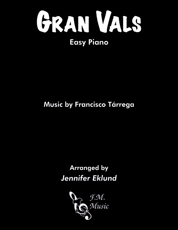 Gran Vals (Easy Piano)