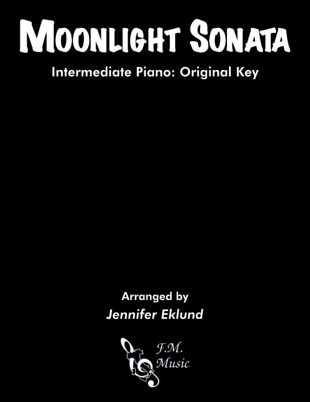 Moonlight Sonata (Intermediate Piano: Original Key)