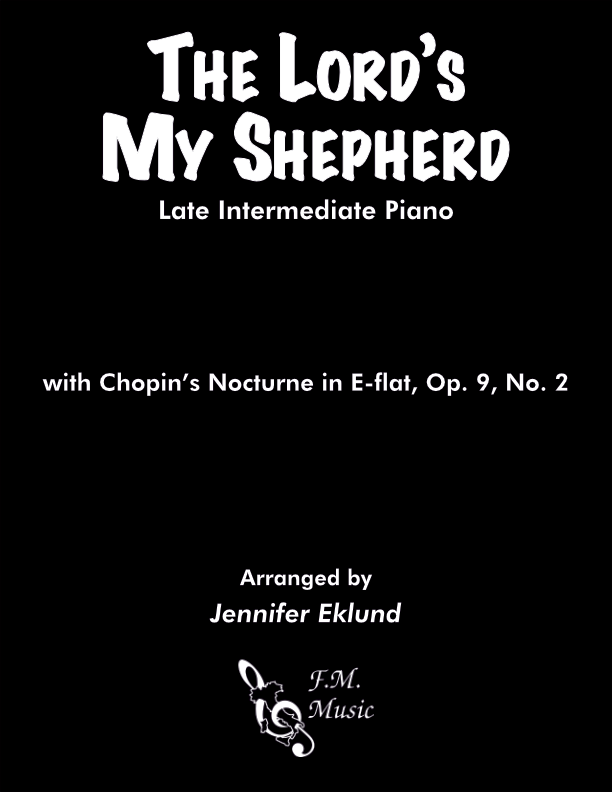 The Lord's My Shepherd (Late Intermediate Piano)