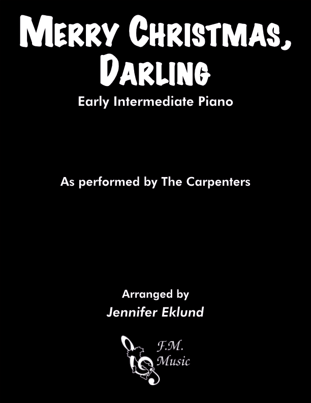 Merry Christmas, Darling (Early Intermediate Piano)