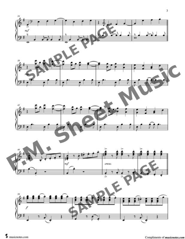 Wizards in Winter (Beginner Solo with Duet) By Trans-Siberian Orchestra -  F.M. Sheet Music - Pop Arrangements by Jennifer Eklund