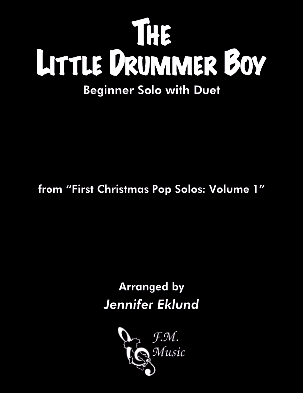 The Little Drummer Boy (Beginner Solo with Duet)