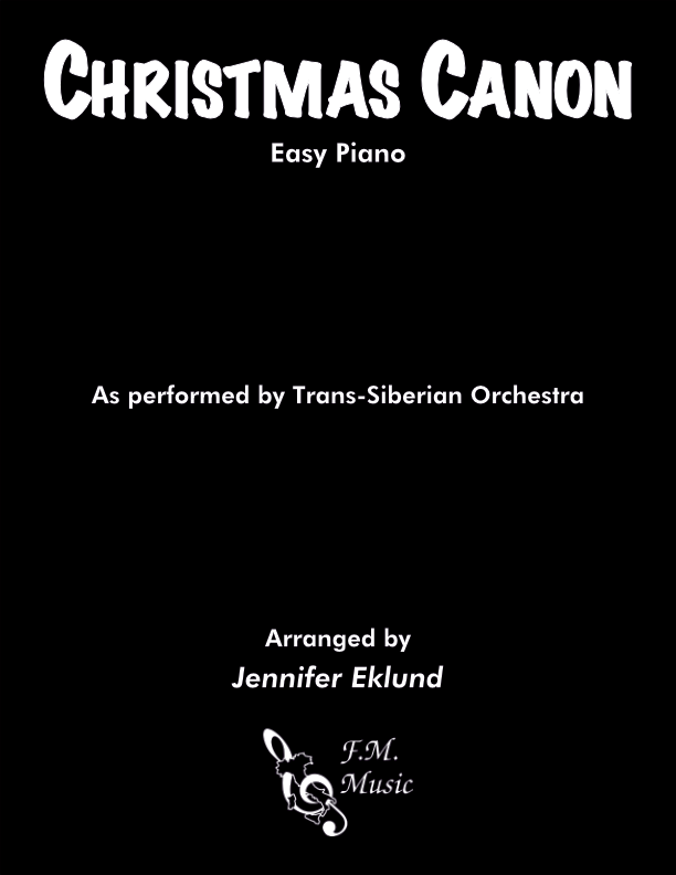 Christmas Canon (Easy Piano)