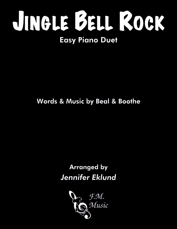 Jingle Bell Rock (Easy Piano Duet)