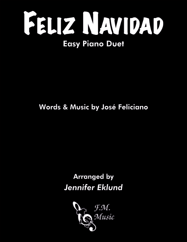 Feliz Navidad (Easy Piano Duet)