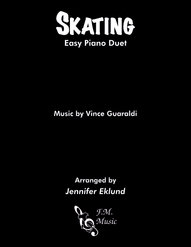 Skating (Easy Piano Duet)