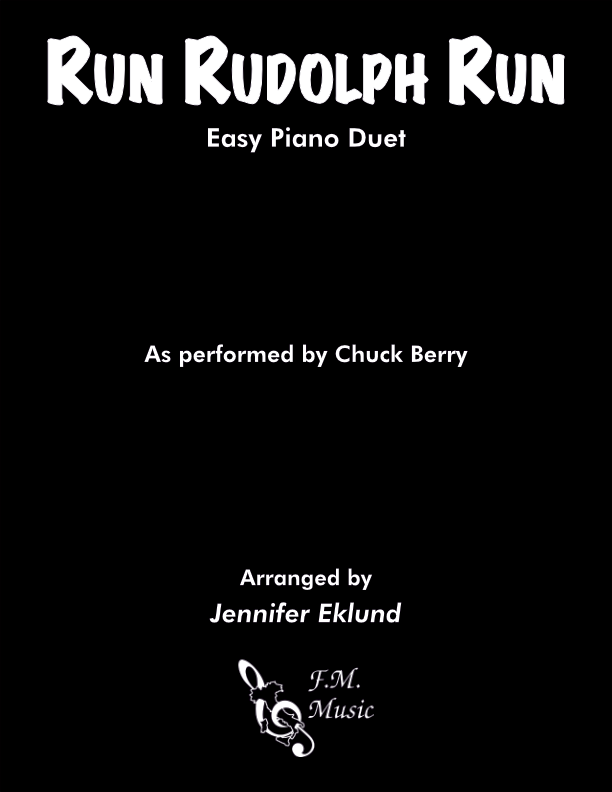 Run Rudolph Run (Easy Piano Duet)