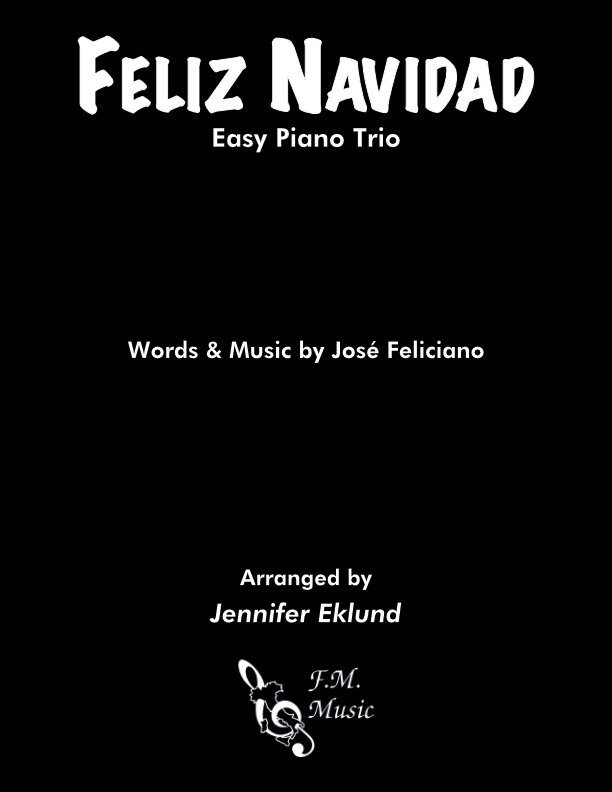 Feliz Navidad (Easy Piano Trio)