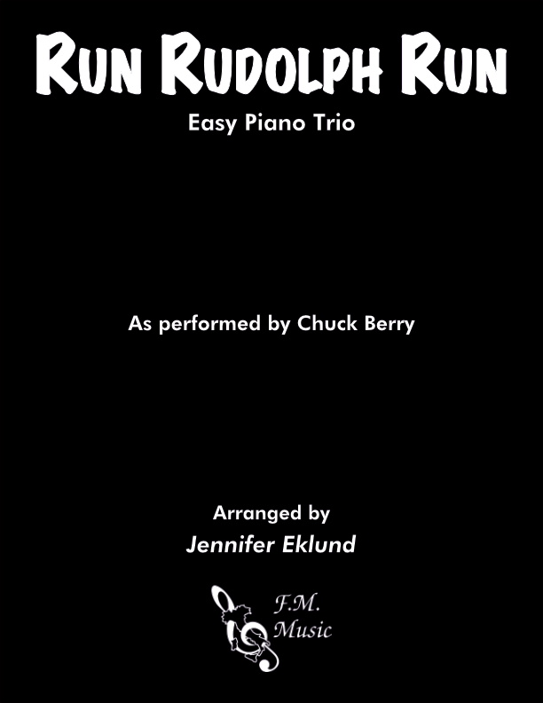 Run Rudolph Run (Easy Piano Trio)