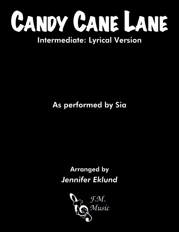 Candy Cane Lane (Intermediate: Lyrical Version)