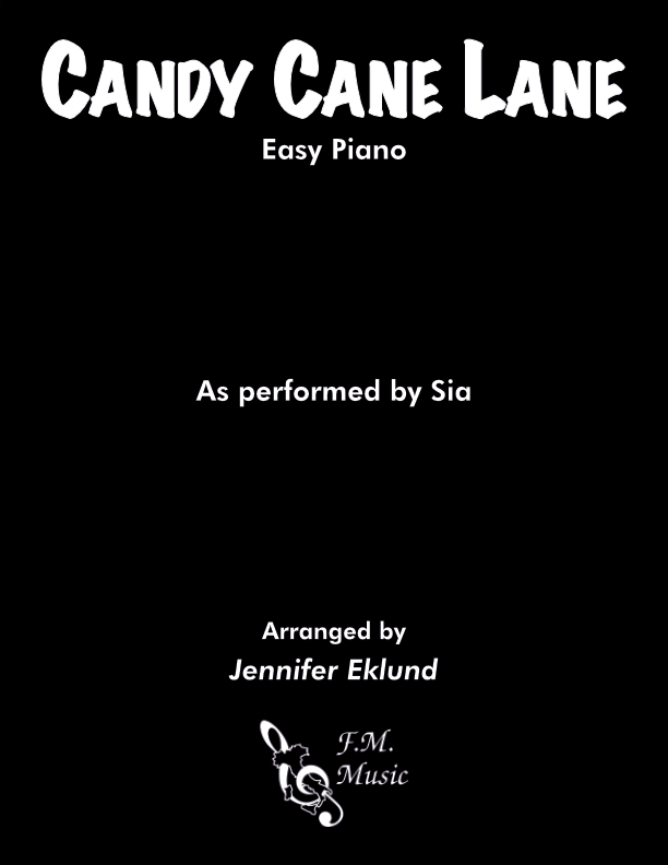 Candy Cane Lane (Easy Piano)