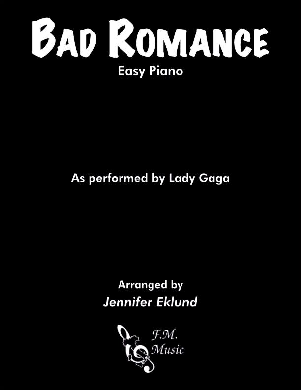 Bad Romance (Easy Piano)