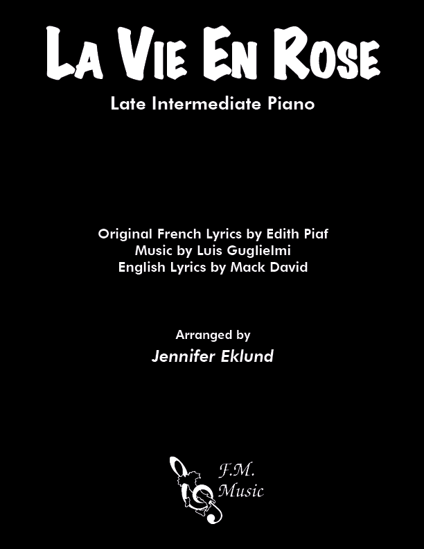 La Vie En Rose (Late Intermediate Piano)