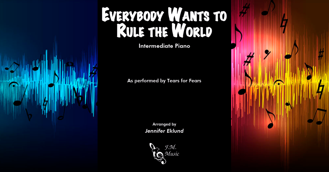 piano everybody wants to rule the world