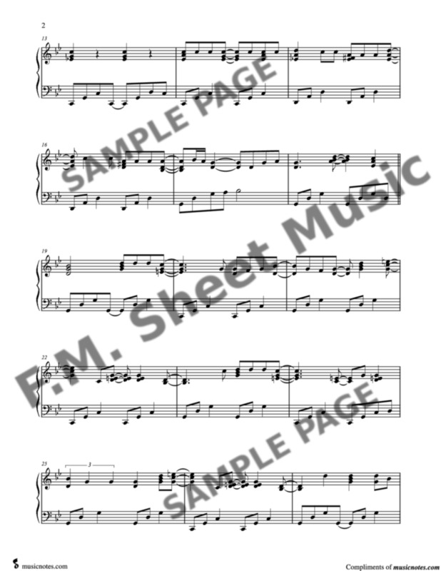 Doin' Time (Lana Del Rey Version) (Intermediate Piano) By Lana Del Rey ...