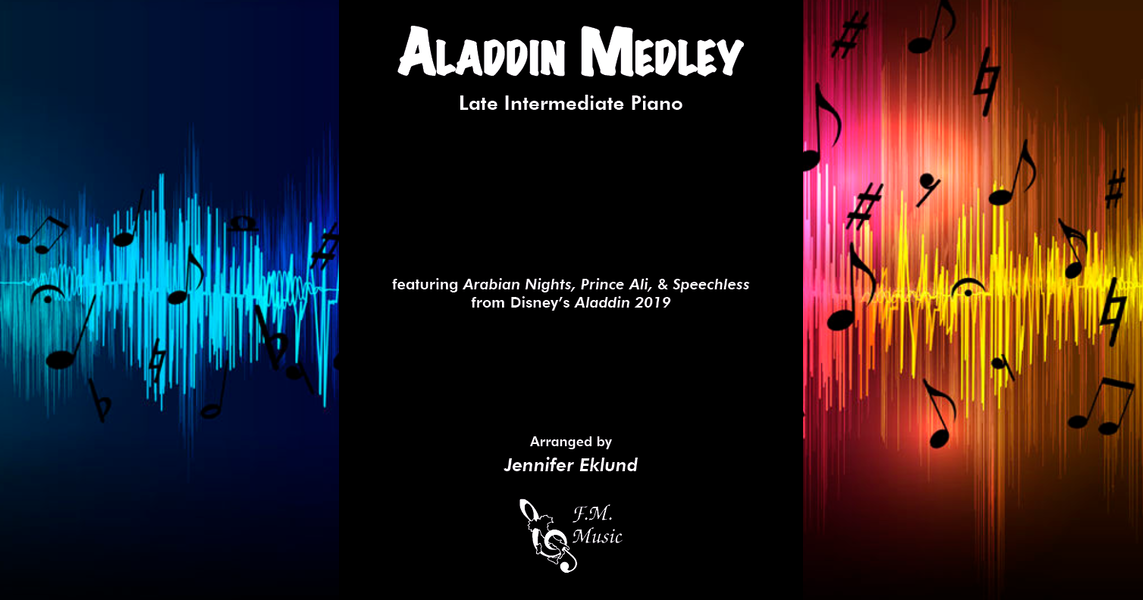 Aladdin Medley (Late Intermediate Piano) By Alan Menken ...