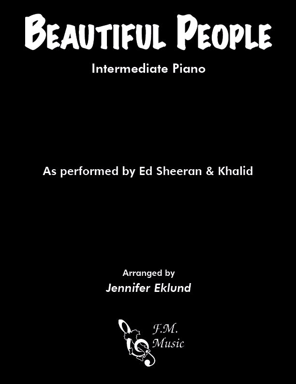 Beautiful People (Intermediate Piano)