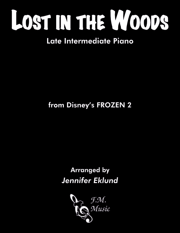 Lost in the Woods (Frozen 2) (Late Intermediate Piano)
