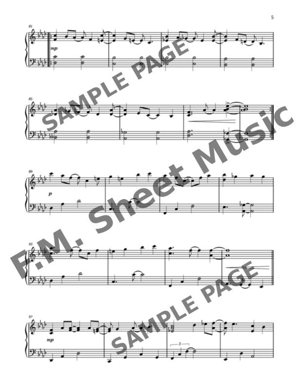 Just The Two Of US Sheet music for Piano (Solo)