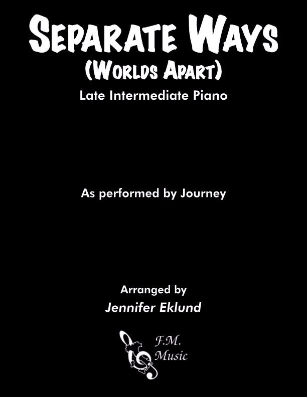 Separate Ways (Worlds Apart) (Late Intermediate Piano)