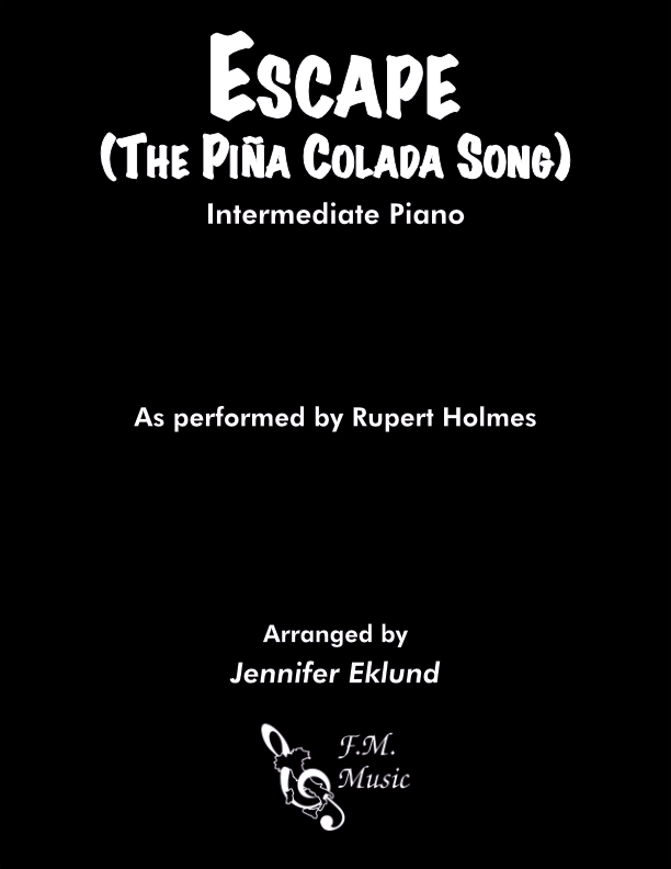 Escape (The Piña Colada Song) (Intermediate Piano)