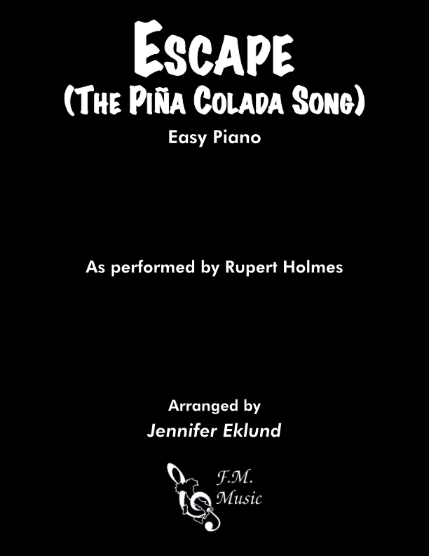 Escape (The Pina Colada Song) (Easy Piano)