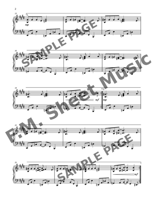 Stand (Intermediate Piano) By R.E.M. - F.M. Sheet Music - Pop ...