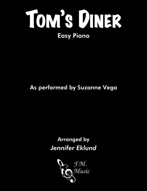 Tom's Diner (Easy Piano)