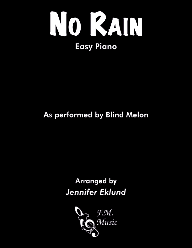 No Rain (Easy Piano)