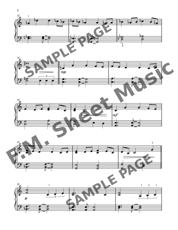 Top Gun Anthem Sheet music for Piano (Solo) Easy