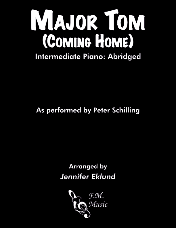 Major Tom (Coming Home) (Intermediate Piano: Abridged)