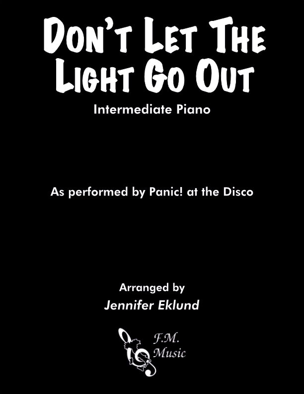 Don't Let the Light Go Out (Intermediate Piano)