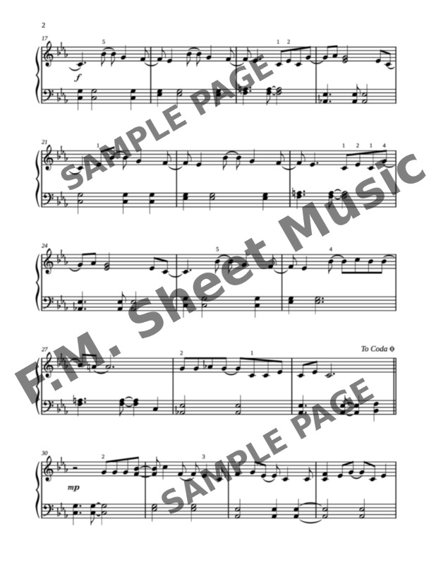 Second Chance (Easy Piano) By Shinedown - F.M. Sheet Music - Pop ...