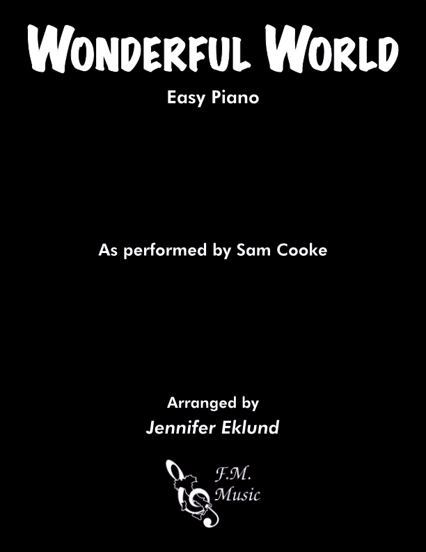 Wonderful World (Easy Piano)