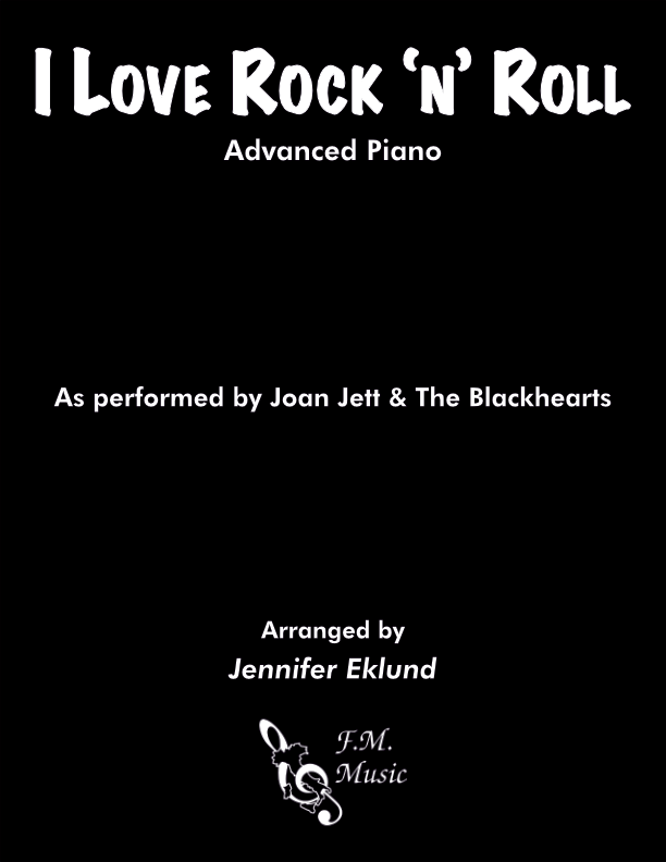 I Love Rock 'n' Roll (Advanced Piano)