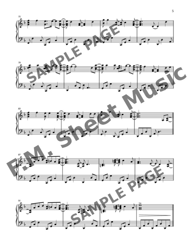 Blue Monday (Intermediate Piano) By New Order - F.M. Sheet Music - Pop ...