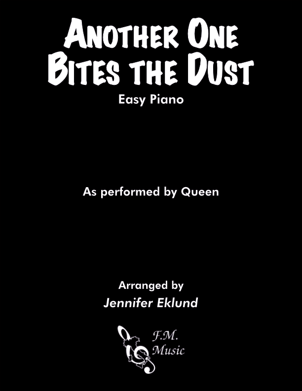 Another One Bites The Dust, (intermediate) sheet music for piano solo