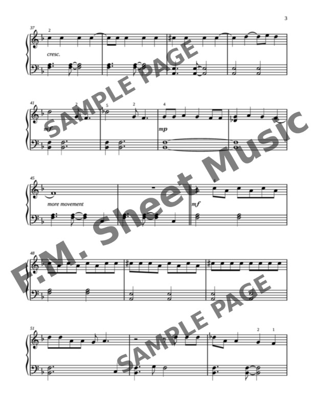 Vampire (Easy Piano) By Olivia Rodrigo - F.M. Sheet Music - Pop ...