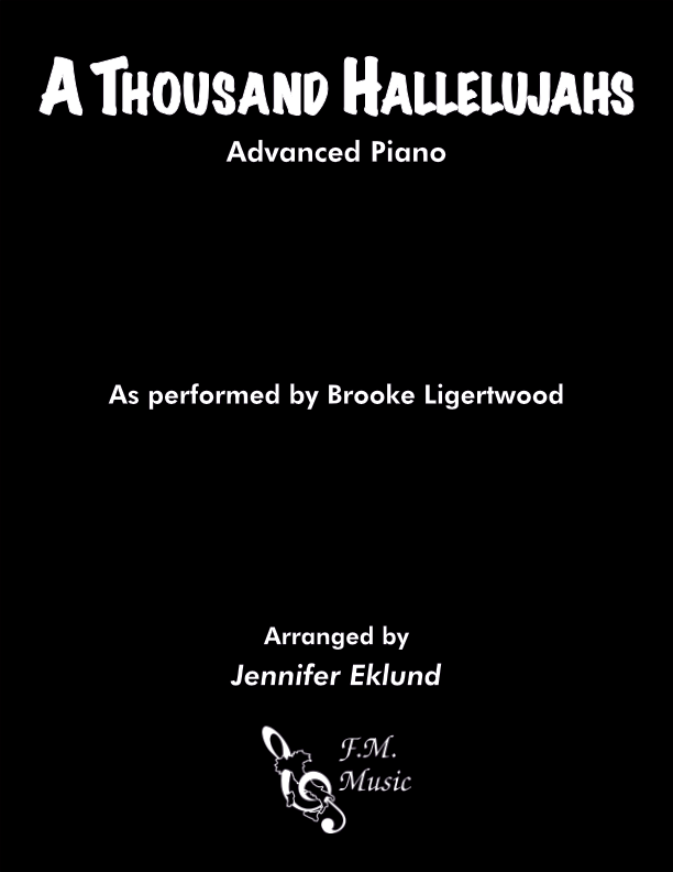 A Thousand Hallelujahs (Advanced Piano)