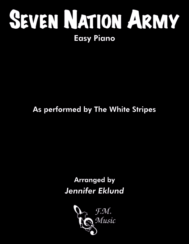 Seven Nation Army (Easy Piano) By The White Stripes - F.M. Sheet Music ...