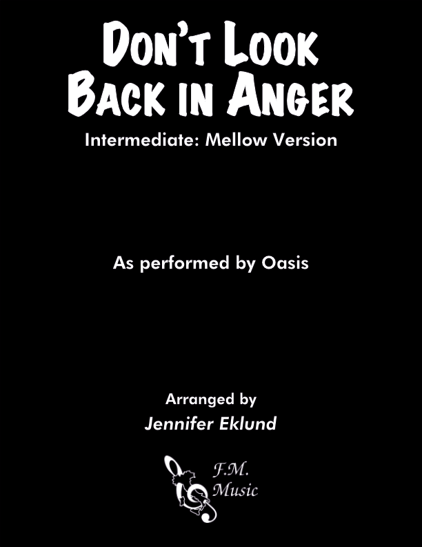 Don't Look Back In Anger (Intermediate: Mellow Version)