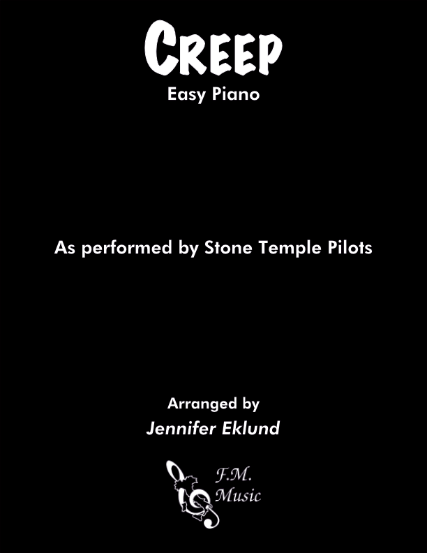 Creep (Easy Piano) By Stone Temple Pilots - F.M. Sheet Music - Pop ...