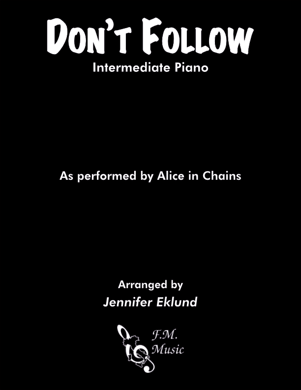 Don't Follow (Intermediate Piano)