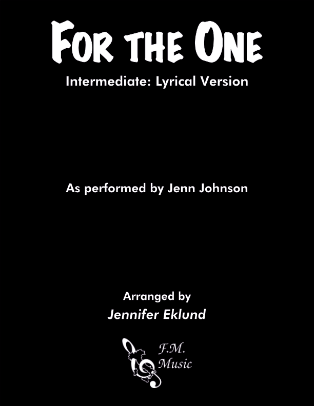 For the One (Intermediate: Lyrical Version)